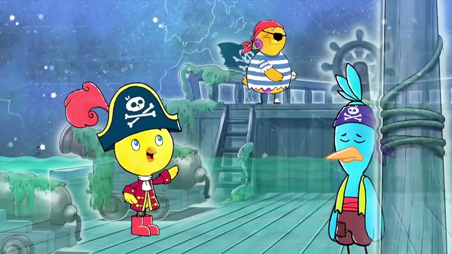 کارتون جیک جیکی ها Chirp - فصل 1 قسمت 16 - کشتی ارواح